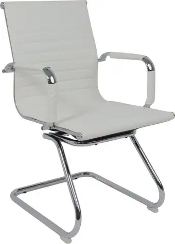 Офисный стул AksHome Mariani (экокожа, белый) – изображение в каталоге