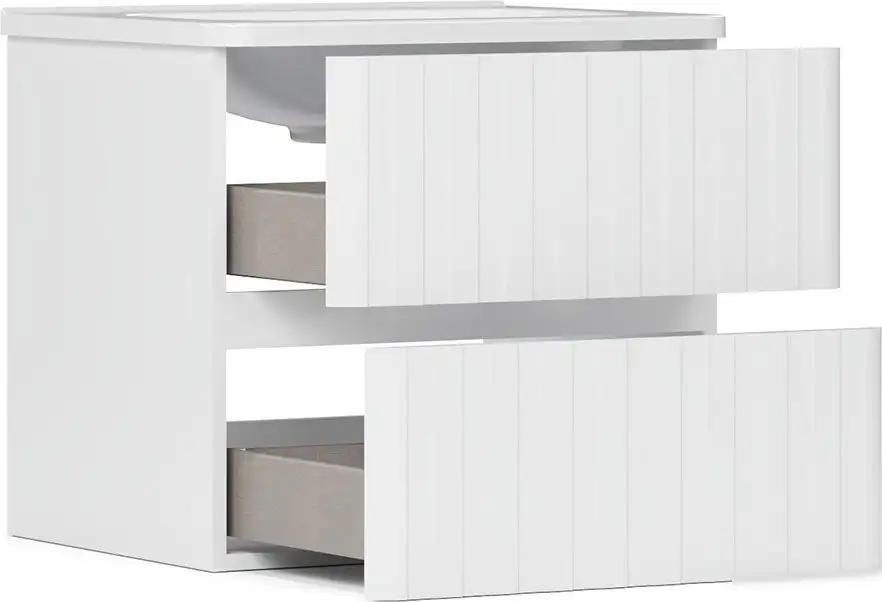 Belux Тумба под умывальник Осло НП 60-02 (18, белый матовый) – фото товара