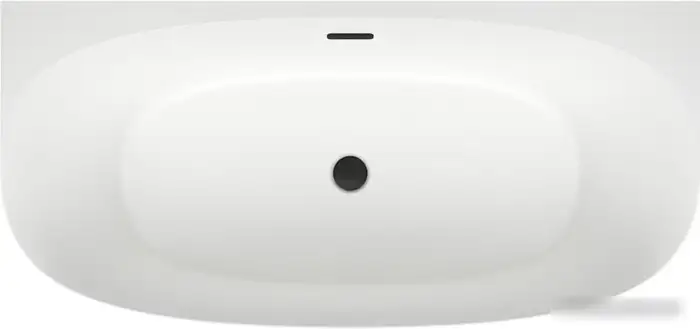 Ванна Wellsee Belle Spa 2.0 160x75 235801003 (пристенная ванна белый глянец, экран, ножки, сифон-автомат матовый черный) - фото товара