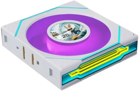 Комплект вентиляторов для корпуса с контроллером Lian Li Uni Fan SL-INF LCD Flex 120 Reverse 12RSLIND1F3W G9F.12RSLIND1F3W.R0 – фото товара