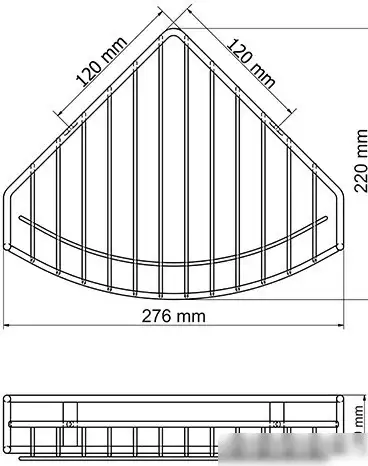 Wasserkraft Полка K-1211 – фото товара