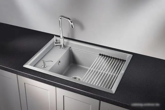 Кухонная мойка Granula KS-7305 (алюминиум) - фото товара
