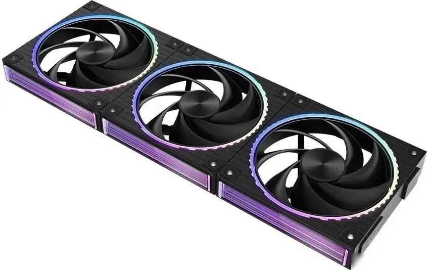 Комплект вентиляторов для корпуса Zalman ZM-DF120 A3 (черный) – фото товара