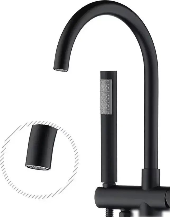 Смеситель Grocenberg GB900 (черный матовый) - фото товара