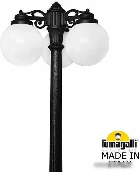 Городской фонарь Fumagalli Globe GIGI BISSO/G250 3L FU_G25.156.S30.AYF1R – фото товара