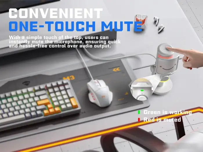 Микрофон FIFINE AM6 (белый) – фото товара