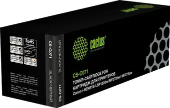 Тонер CACTUS CS-C071 – изображение в каталоге