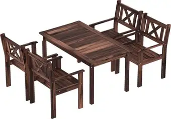 Обеденная группа Sundays Ф-183 1/4 (орех) – изображение в каталоге