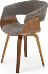 Стул Halmar K545 (серый/орех) – изображение в каталоге