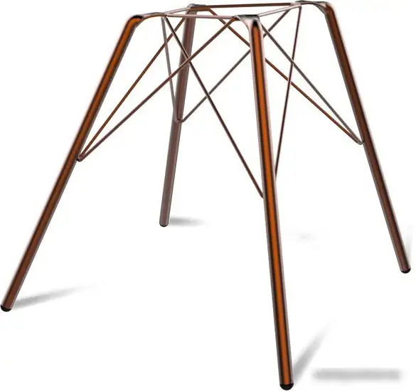 Стул Sheffilton SHT-ST35-1/S37 (угольно-серый/медный металлик) – фото товара