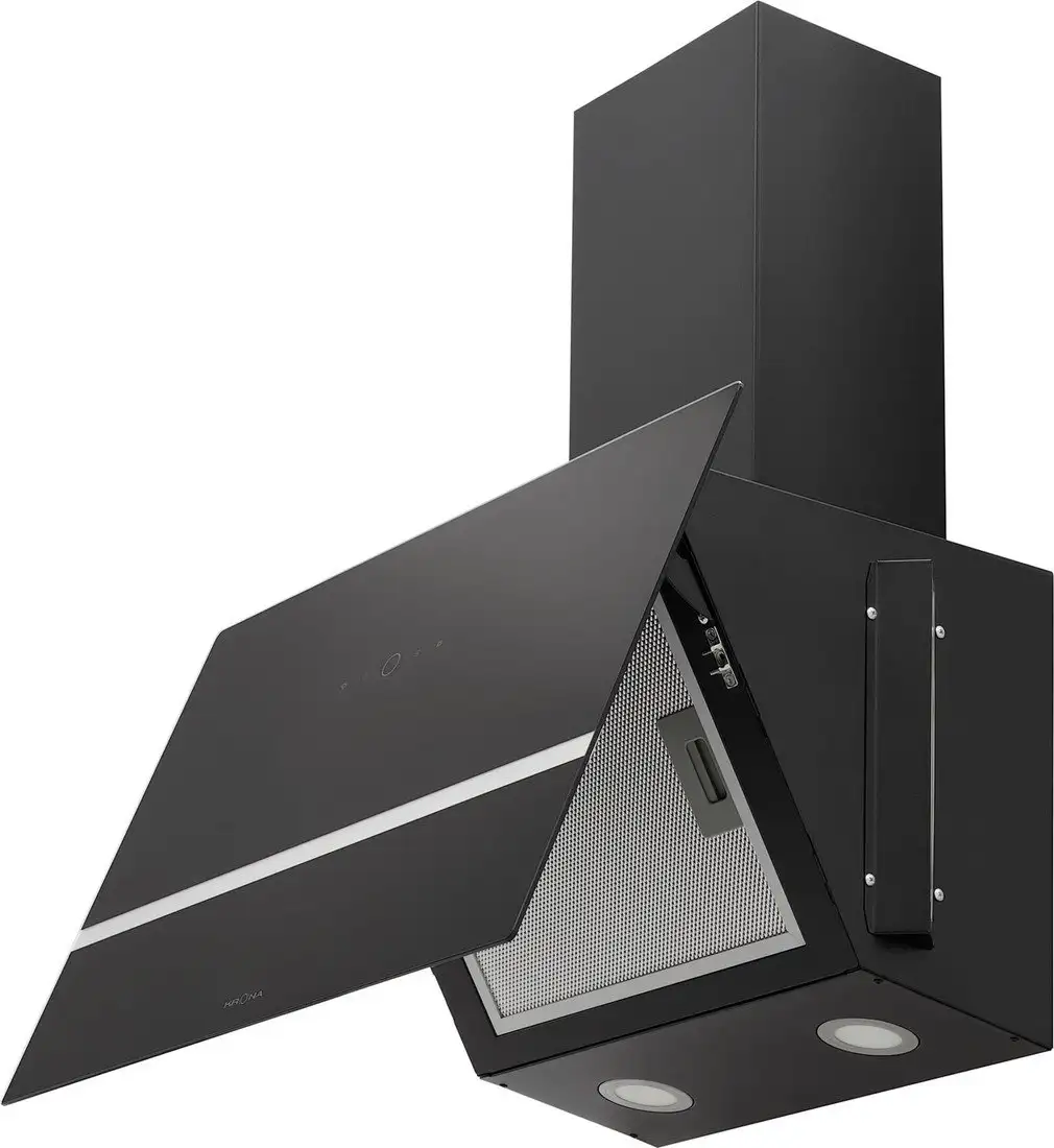 Кухонная вытяжка Krona Bruna 600 Black S (черный) - фото товара
