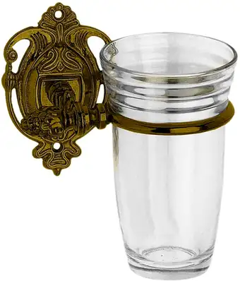 Стакан для зубной щетки и пасты Art&Max Impero AM-1230-BR – изображение в каталоге