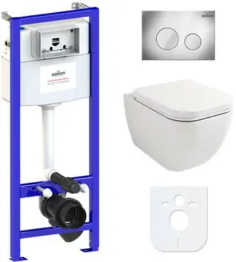 Унитаз Lavinia Boho Relfix One Compacto 6 в 1 77040066 - изображение в каталоге