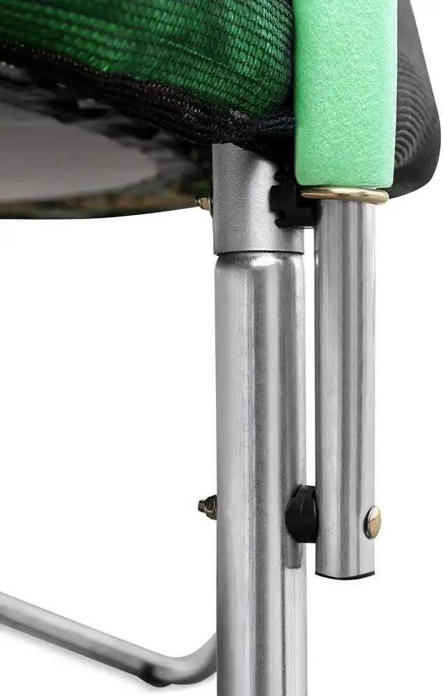 Батут GetActive Jump 8ft - 252 см с лестницей, внешней сеткой (зеленый) – фото товара