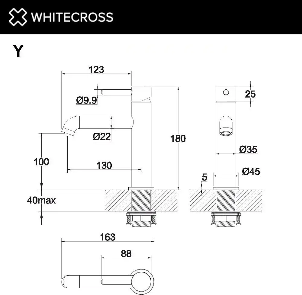 Смеситель Whitecross Y1211CPB - фото товара