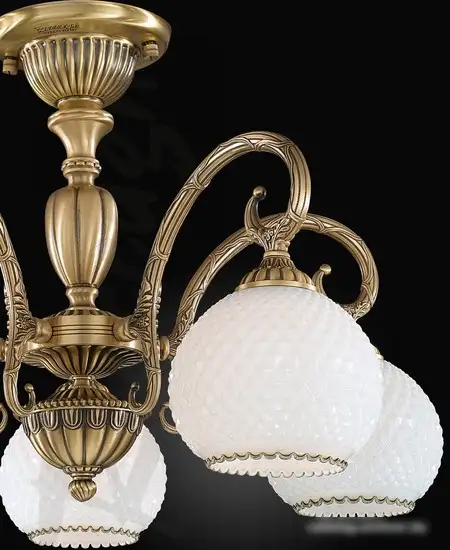 Люстра средней высоты Reccagni Angelo 8400 PL 8420/5 – фото товара