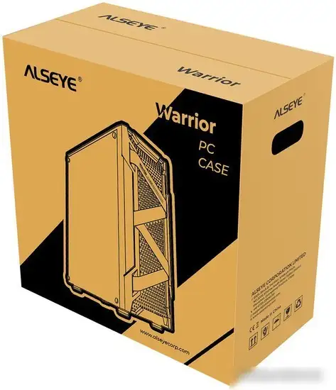 Корпус ALSEYE Warrior (черный) – фото товара