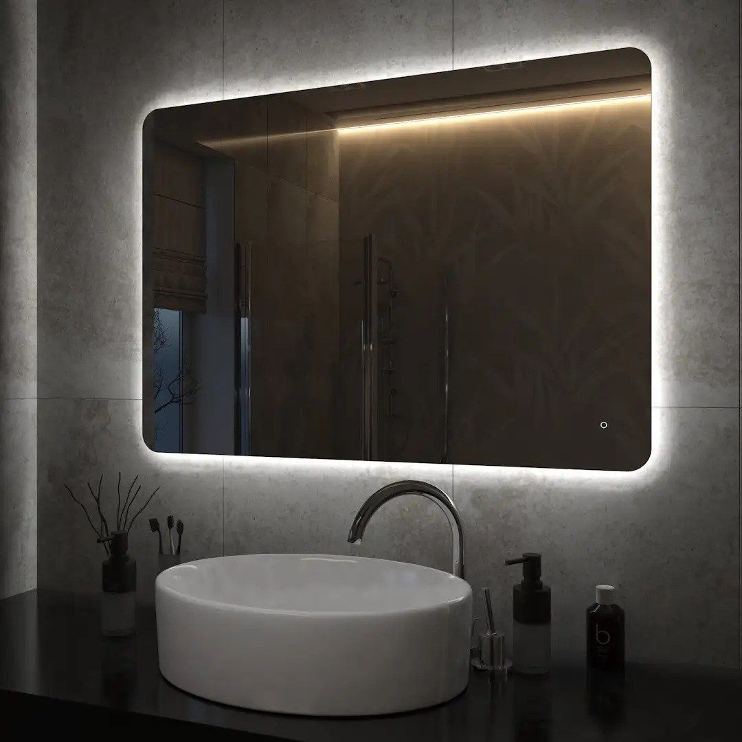 Teymi Зеркало Solli Oreol Pro 100x70 T20261 (подсветка, сенсор) – фото товара