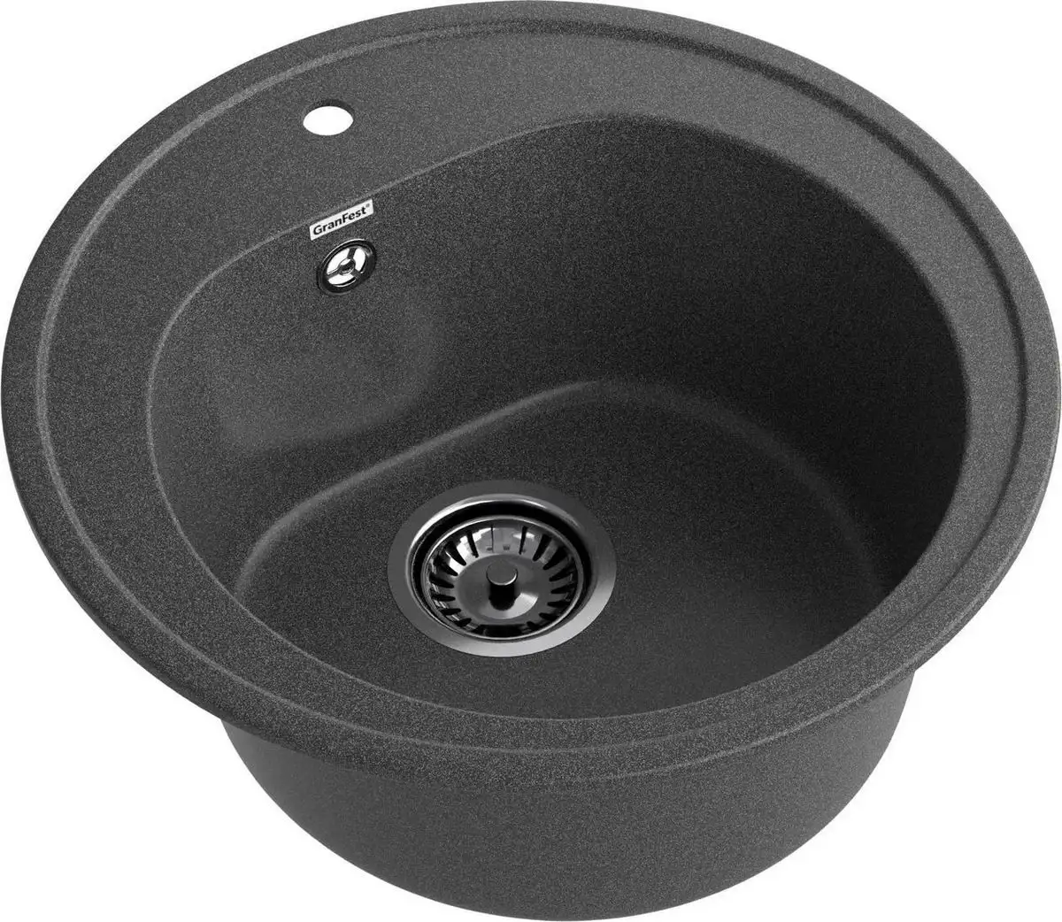 Кухонная мойка GranFest Rondo 510 (графит) - фото товара