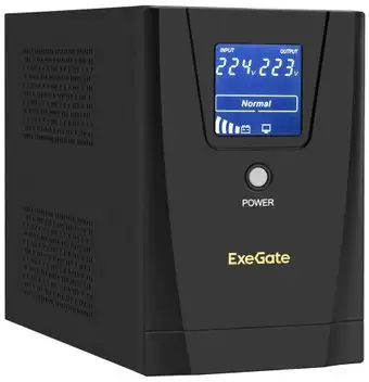 Источник бесперебойного питания ExeGate SpecialPro Smart LLB-3000.LCD.AVR.C13.RJ.USB – изображение в каталоге