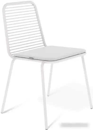 Стул Sheffilton SHT-S153-CN1 (белый муар/белый) – изображение в каталоге