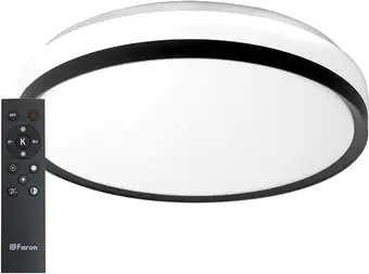 Светильник-тарелка Feron Simple matte AL6240 48073 (черный) – изображение в каталоге