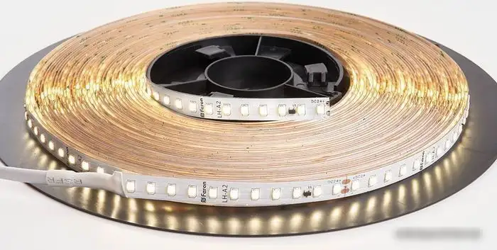Светодиодная лента Feron LS520 стабилизированная, 120SMD(2835)/м 9,6Вт/м 24V 20000*10*1.22мм 3000К 41276 – фото товара