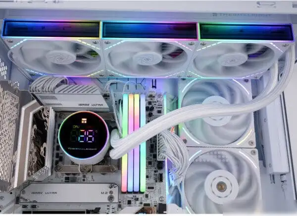 Система жидкостного охлаждения для процессора Thermalright Frozen Magic 360 Digital ARGB V2 (белый) – фото товара