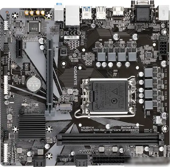 Материнская плата Gigabyte H610M H (rev. 1.0) – фото товара