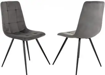 Стул Бюрократ CH-K1 2 шт (серый Holland 18/черный)