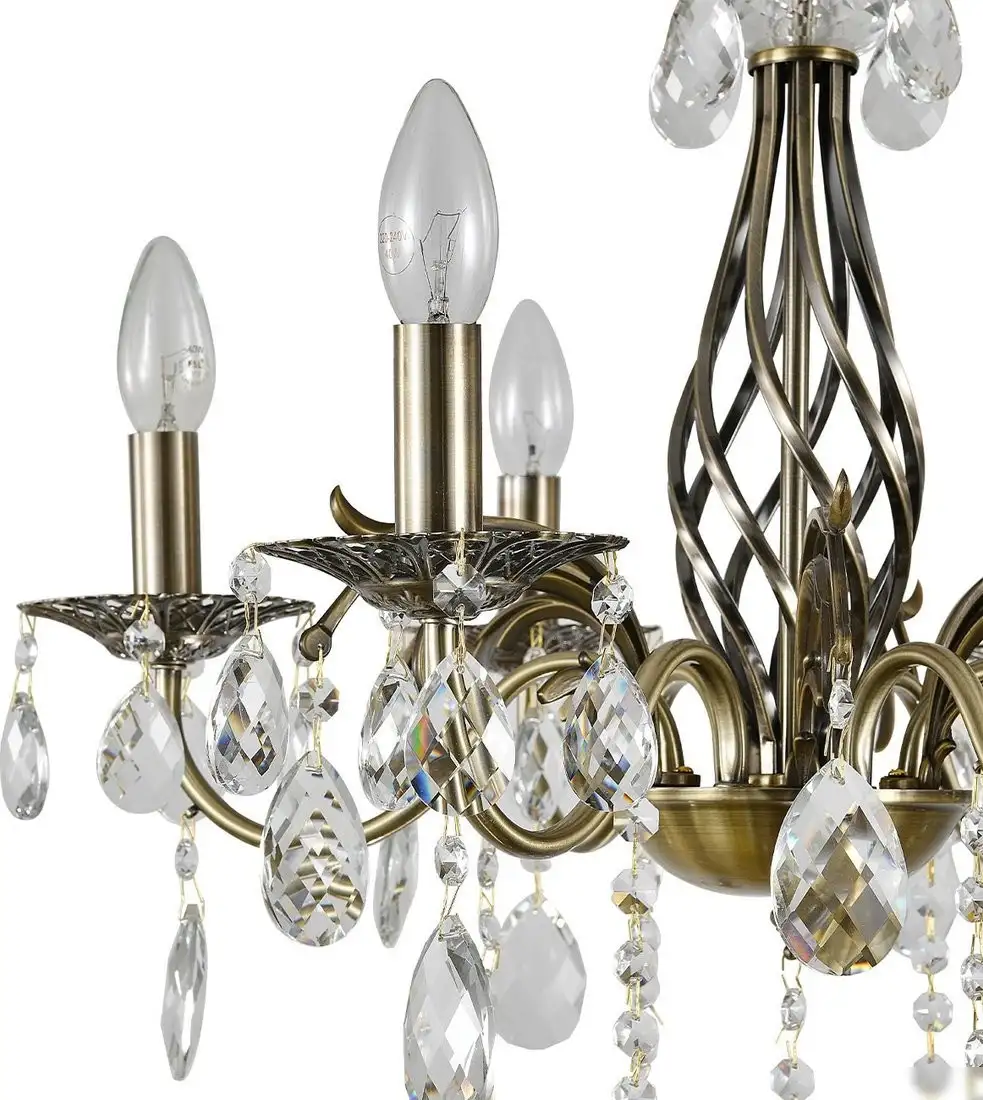 Подвесная люстра Escada 2107/6P (античная латунь) – фото товара