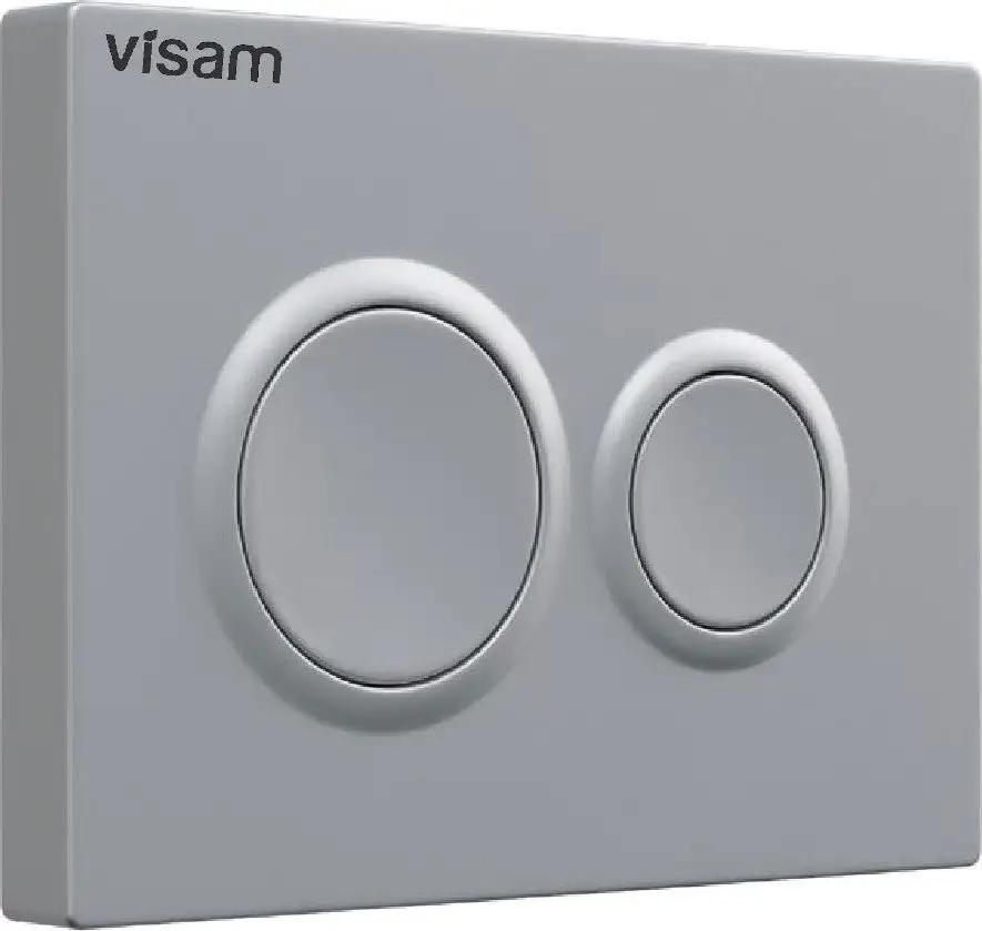 Инсталляция для унитаза Visam Slim 525 с кнопкой O2 EX-040262 (матовый хром) - фото товара