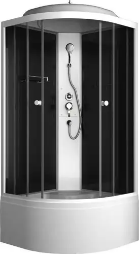 Душевая кабина Oda 8500BT (черный/тонированное стекло) - изображение в каталоге