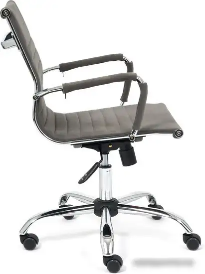 Кресло TetChair Urban-Low (флок, серый) – фото товара