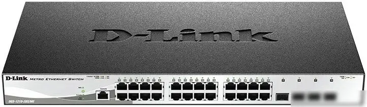 Управляемый коммутатор 2-го уровня D-Link DGS-1210-28X/ME/C1A – фото товара