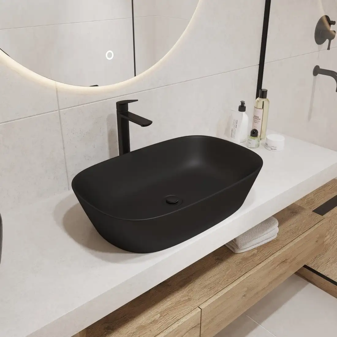 Умывальник Lauter 21393-60-A + клапан 21190CH - фото товара