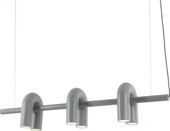 Подвесная люстра Kinklight Канти 08465-3A.16 (серый) – изображение в каталоге