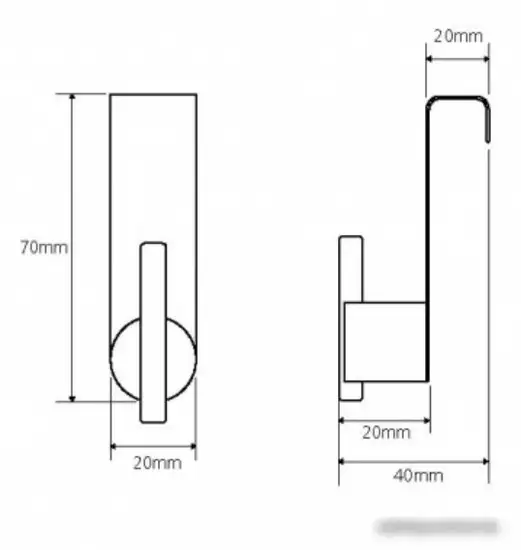 Крючок для ванны Bemeta Neo 104106153 – фото товара