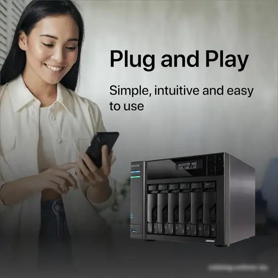 Сетевой накопитель ASUSTOR Lockerstor 6 Gen2 AS6706T – фото товара
