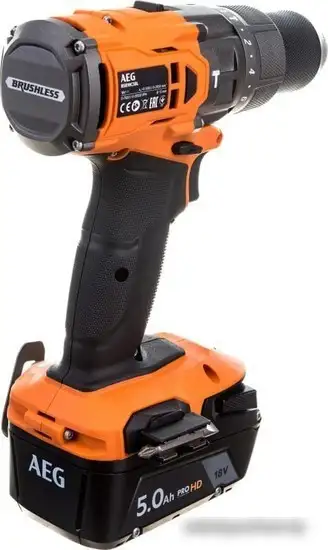Ударная дрель-шуруповерт AEG Powertools BSB 18C3BL-502C 4935478939 (с 2-мя АКБ 5 Ач, кейс) – фото товара
