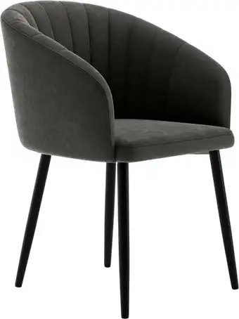 Стул с подлокотниками Табурет Верона поворотный (бренди 28/черный каркас) – изображение в каталоге