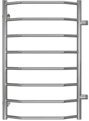 Полотенцесушитель TERMINUS Виктория П8 50x80 RAL 9005 (с боковым подключением 500) - изображение в каталоге