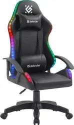 Игровое (геймерское) кресло Defender Factor X (черный) – изображение в каталоге