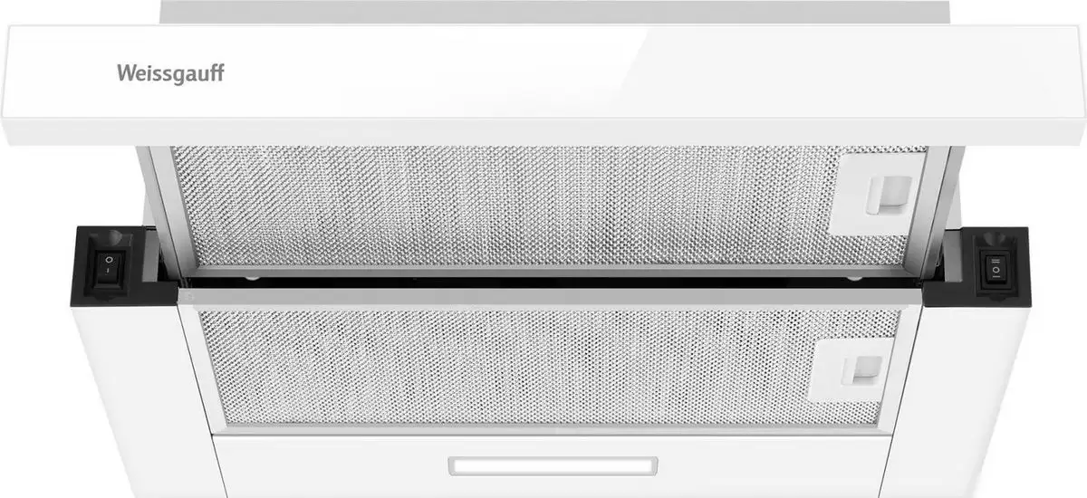 Кухонная вытяжка Weissgauff TEL 500 White Glass - фото товара