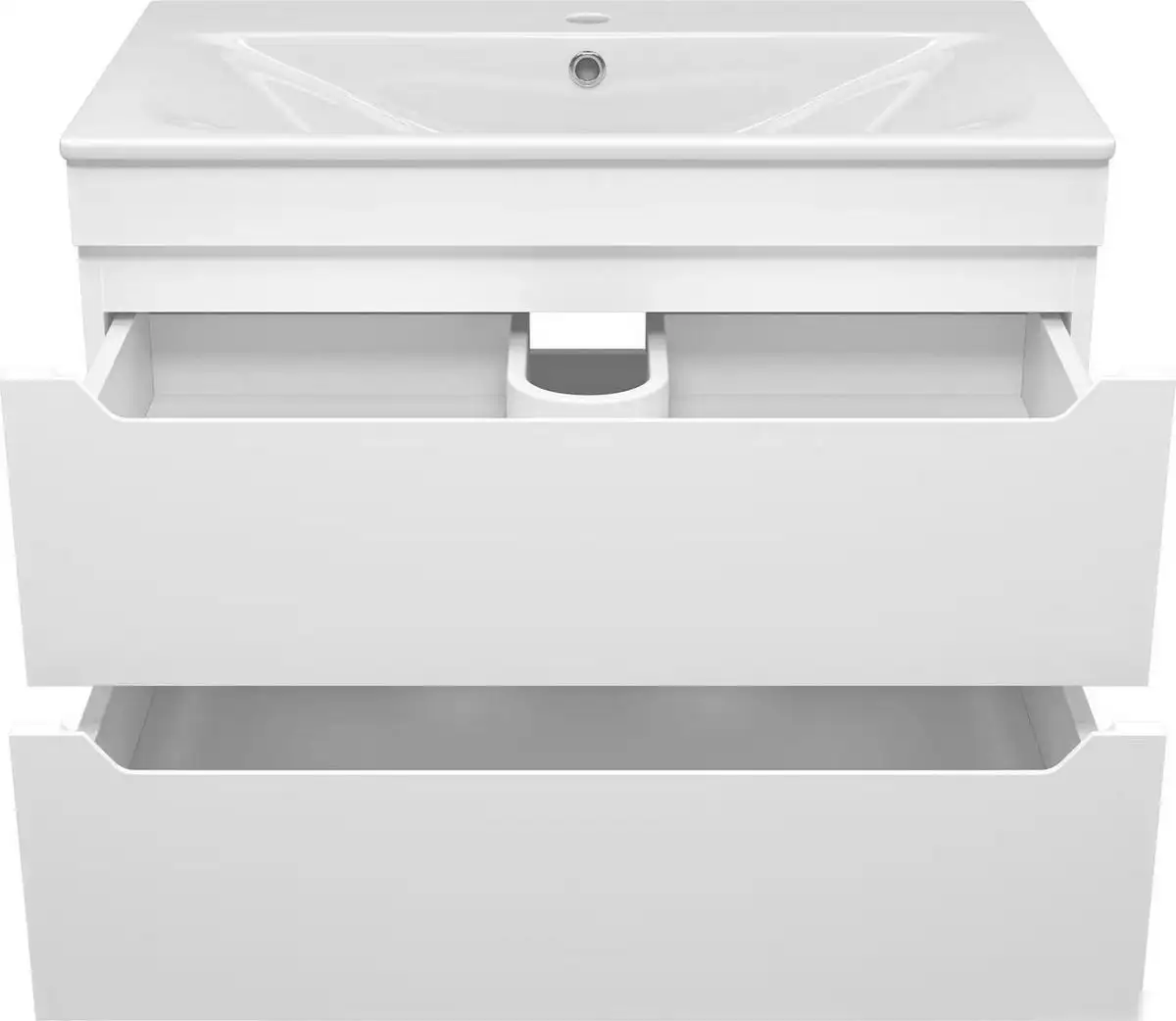 Misty Тумба под умывальник Бриз 80 П-Бри-09080-012Я+WB.FN/Breeze/80-C/WHT.G/S1 – фото товара