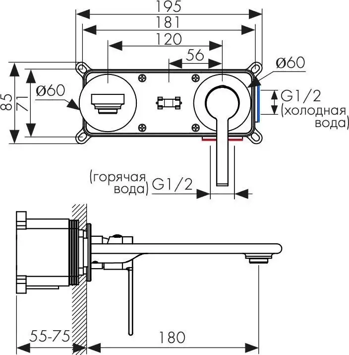 Смеситель Kaiser Serio 05511-4 - фото товара