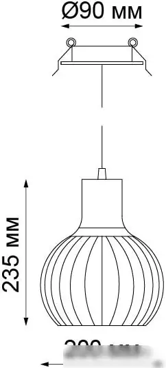Подвесная люстра Novotech Zelle 370426 – фото товара