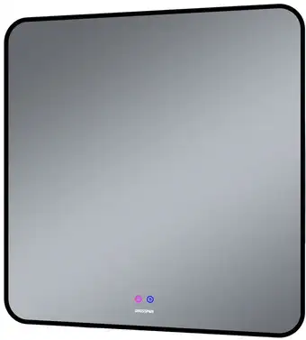 Grossman Зеркало Elegans-норма Black LED 1780802 (с сенсорным выключателем и подогревом) – изображение в каталоге