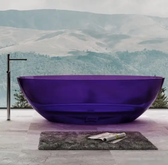 Ванна Abber Kristall 180x85 AT9702 Amethyst - фото товара