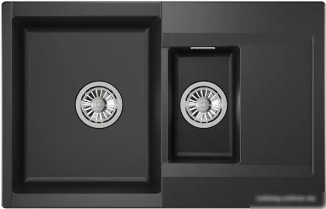 Кухонная мойка Granula ES-7808 (черный) - фото товара